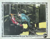 A movie theater lobby card promotes the 1923 silent film "Six Days." Many silent films from the early 1900s no longer exist. But they live on in movie theater lobby cards. More than 10,000 of the mostly 11-by-14-inch cards that promoted the cinematic romances, comedies and adventures of the era are being digitized for preservation and publication online, thanks to an agreement formed between Chicago-based collector Dwight Cleveland and Dartmouth College. (Photo Courtesy Dwight Cleveland via AP)