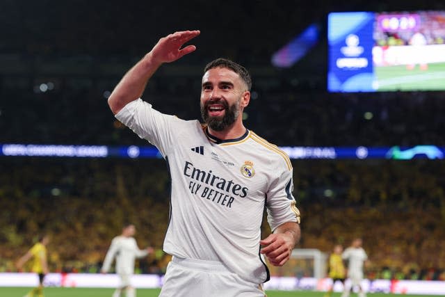 Dani Carvajal open the scoring for Madrid