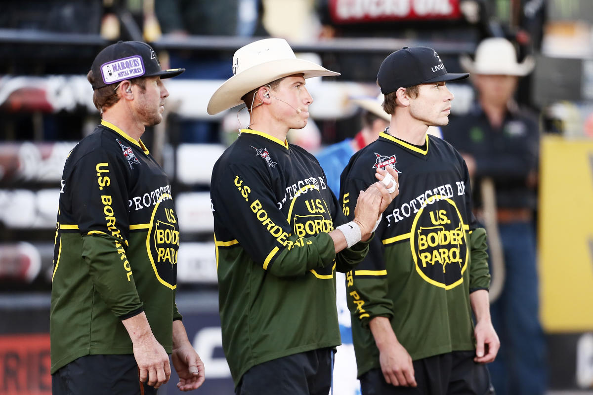 Top Professional Bull Riders ride along with U.S. Border Patrol as