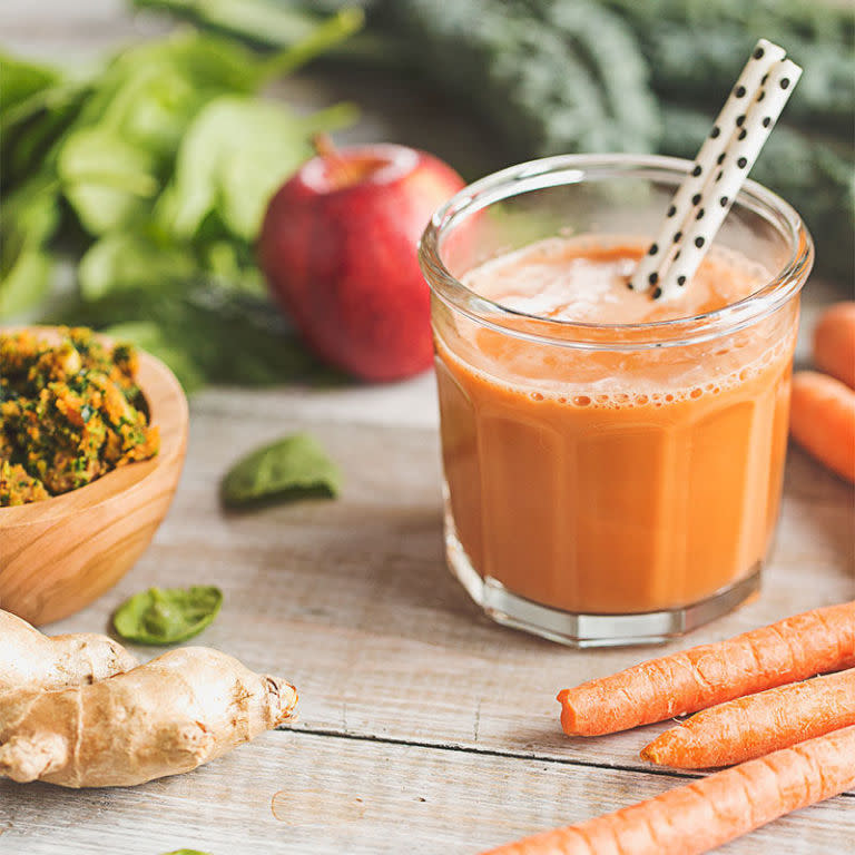 Creamy Carrot and Kale Juice