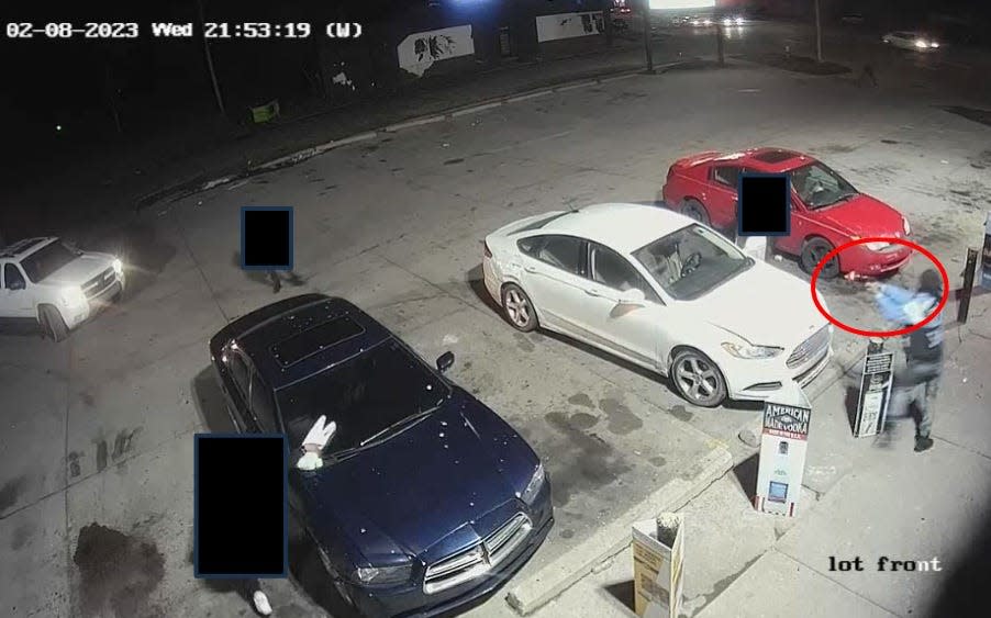 On Feb. 8, 2023, Joshua Fordham followed two individuals out of a deli in Detroit and tried to rob them at gunpoint in the parking lot. Surveillance video captured him following the victims to the car.