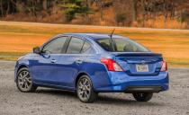 <p>Both the Versa sedan and Versa Note hatchback models feature cheap-feeling interior materials, but they make up for that somewhat with capacious back seats that rival many larger sedans in terms of legroom.</p><p><a rel="nofollow noopener" href="http://www.caranddriver.com/nissan/versa" target="_blank" data-ylk="slk:MODEL REVIEWS, PRICING, AND MORE >>;elm:context_link;itc:0;sec:content-canvas" class="link ">MODEL REVIEWS, PRICING, AND MORE >></a></p>