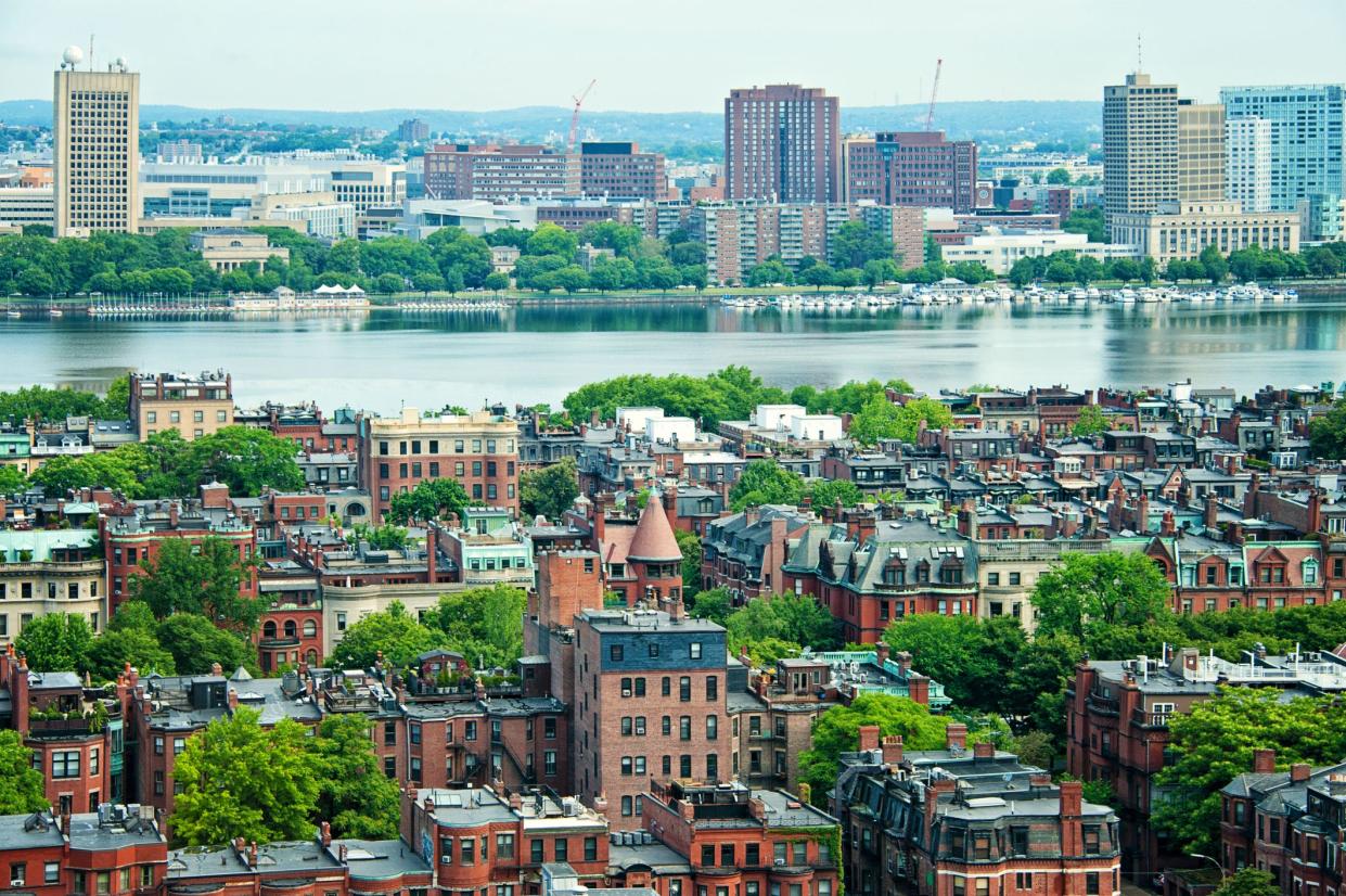 <p>Massachusetts rests in the heart of New England. The Bay State also has a relatively high amount of credit card debt per consumer. The average credit card debt in Massachusetts is $5,927 per cardholder as of July.</p><p><br></p><span class="copyright"> ivanastar/istockphoto </span>