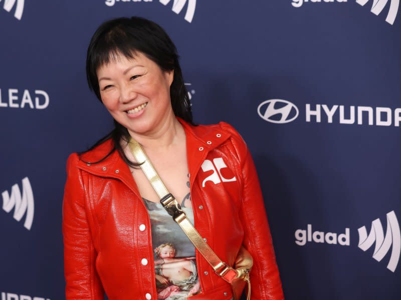 Margaret Cho attends the 34th annual GLAAD Media Awards ceremony at the Beverly Hilton Hotel in California on March 30. The comedian turns 55 on December 5. File Photo by Greg Grudt/UPI