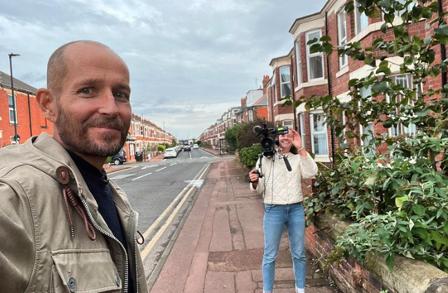 Jonnie Irwin has returned to filming. (Instagram)