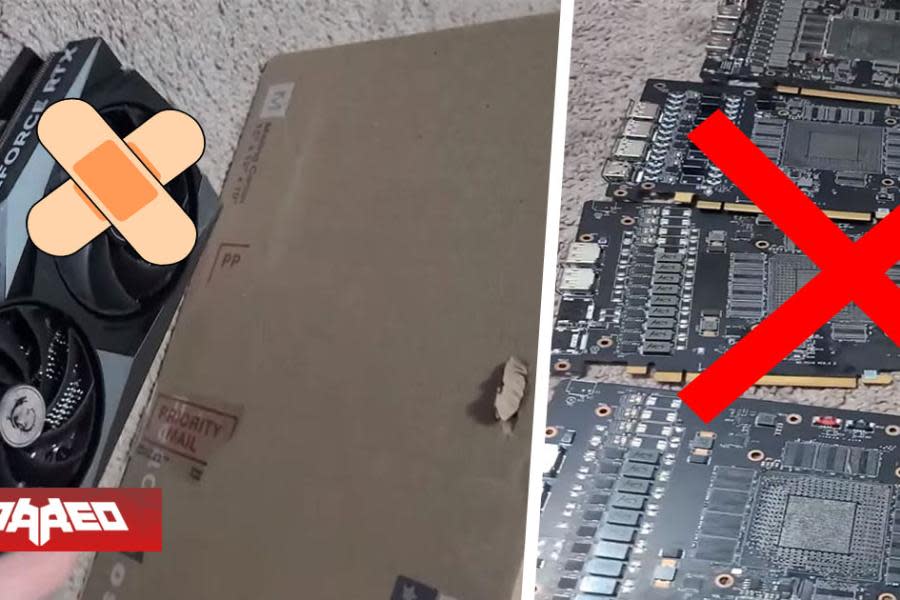 Tarjetas NVIDIA RTX 4090 de $2000 dólares que son enviadas para ser reparadas, llegan con "perdida total" a su destino final debido a un mal embalaje