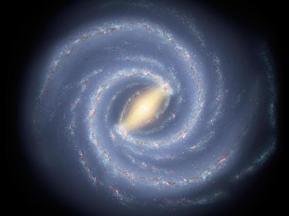 milky way spiral