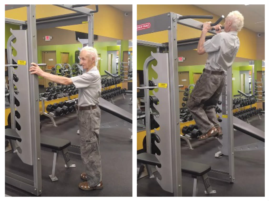 This 90-year-old did something on his birthday that we are definitely not strong enough to do