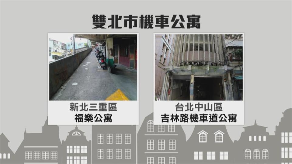 罕見「機車公寓」公設有車道　機車可直騎上樓抵達家門口