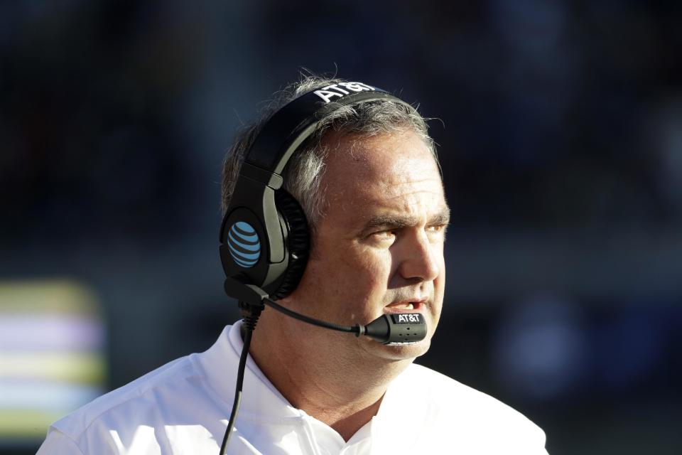 New SMU coach Sonny Dykes has seven seasons of head coaching experience: four at Cal and three at Louisiana Tech. (AP Photo/Marcio Jose Sanchez)