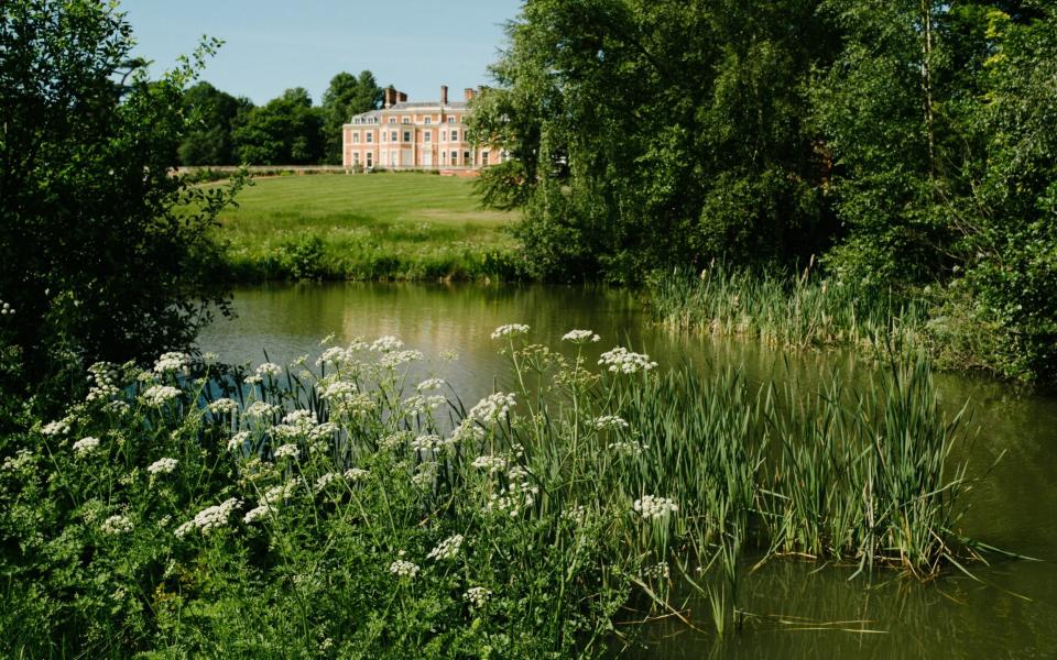 Despite restrictions brought about by Covid, Anna received the warmest of welcomes at Heckfield Place 