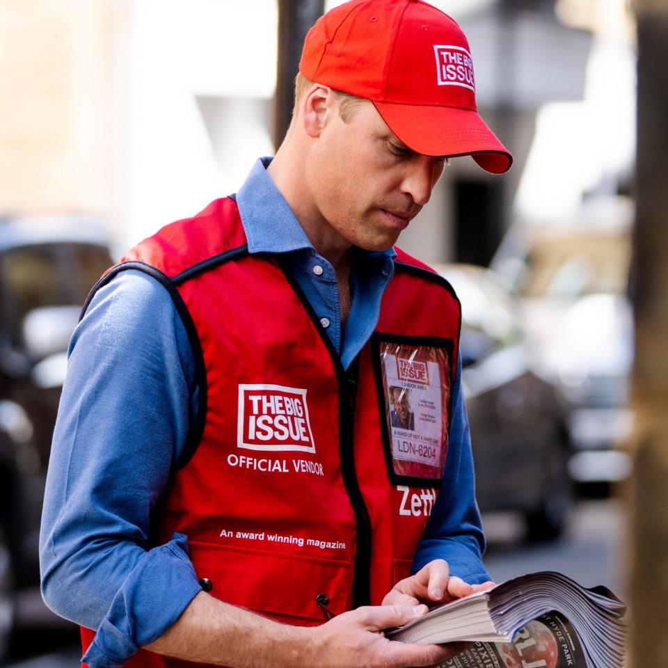 The pictures for the Duke of Cambridge's 40th birthday are strikingly different to those released by other royals for the milestone - The Big Issue