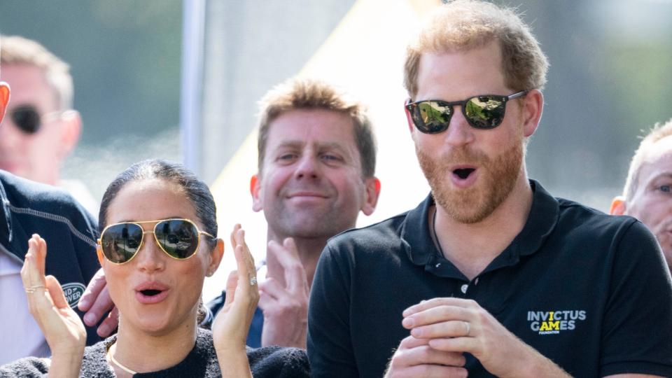 Meghan Markle and Prince Harry at the Invictus Games