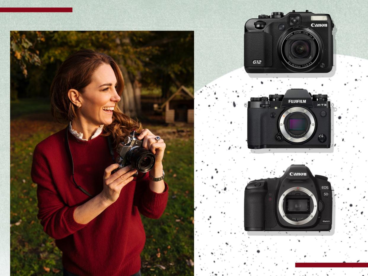 Kate takes pictures with cameras made by these trusted brands (PA/The Independent )