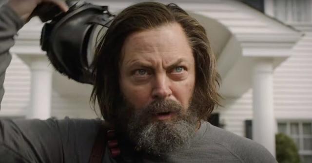 Nick Offerman as Bill in HBO's The Last of Us.