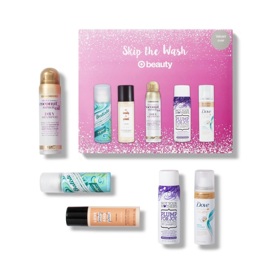 Target Skip the Wash dry shampoo gift set