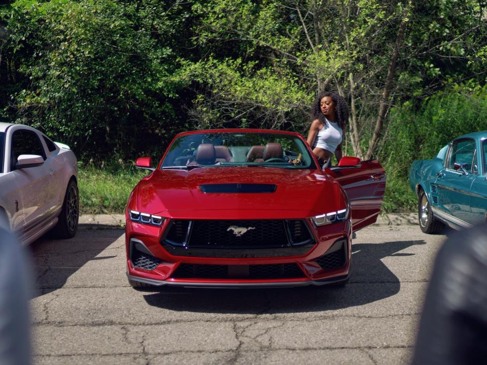 EMBARGO 9/14 ET DNP: The 2024 Ford Mustang.