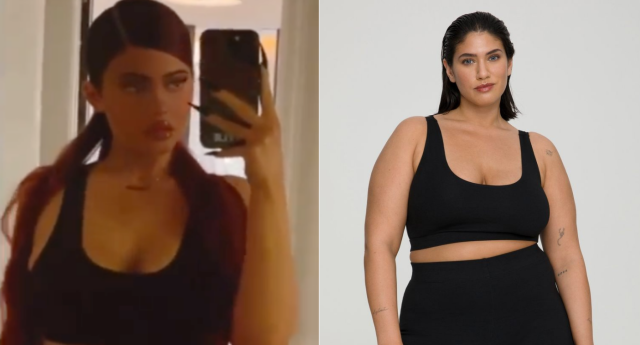 Kylie Jenner looked amazing in this $30 H&M sports bra, now we want a $30  H&M sports bra - HelloGigglesHelloGiggles