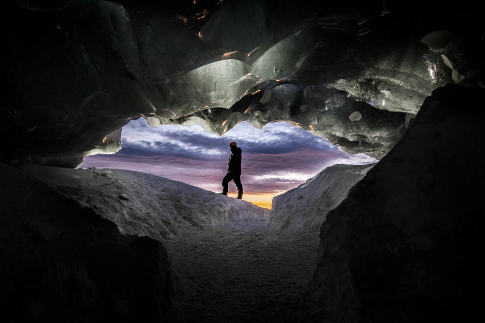 Iceland’s incredible, ever-changing ice caves