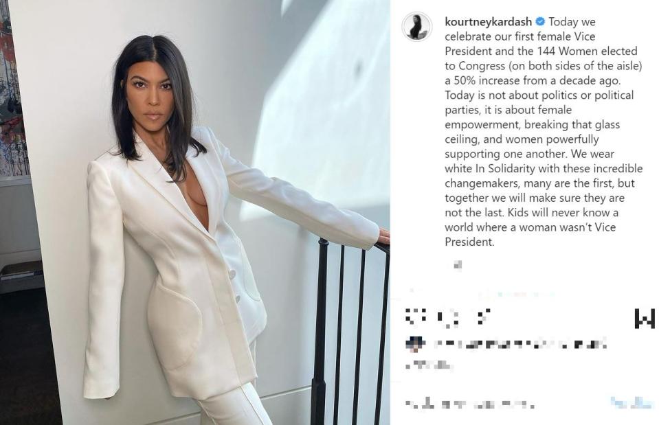 La popolare influencer e imprenditrice statunitense è la più grande delle sorelle Kardashian: Kim, Khloé, Kendall e Kylie. Eccola in alcuni scatti sexy con cui ama intrattenere i suoi milioni di follower.