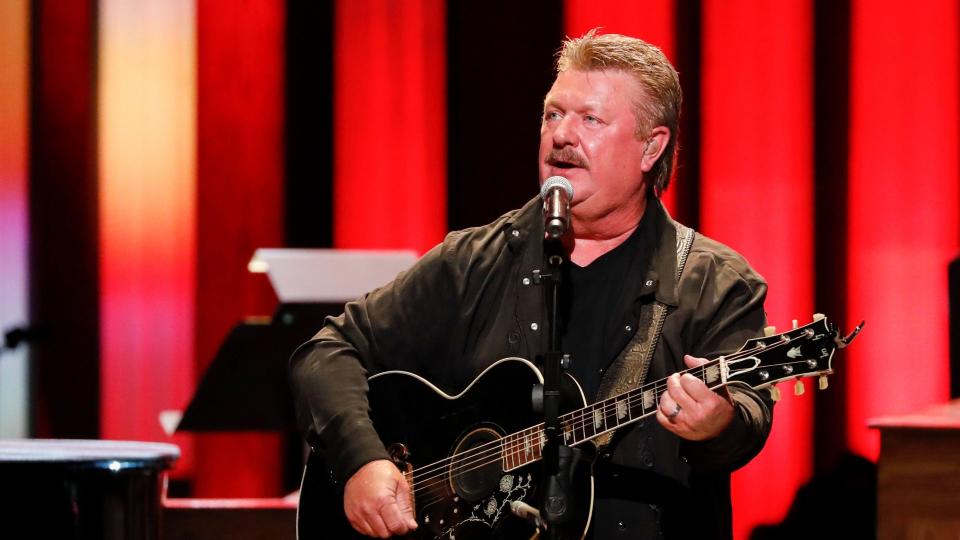 Mandatory Credit: Photo by Al Wagner/Invision/AP/Shutterstock (10338357au)Joe Diffie performs at "Luke Combs Joins the Grand Ole Opry Family" at Grand Ole Opry on in Nashville, TennLuke Combs Joins the Grand Ole Opry Family, Nashville, USA - 16 Jul 2019.