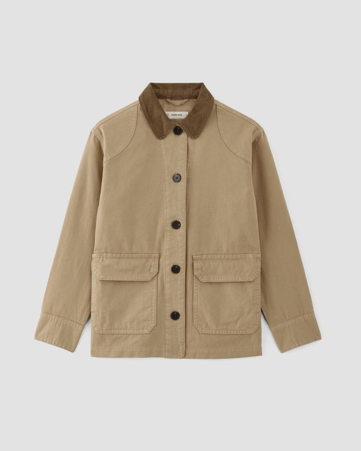 <p><a href="https://go.redirectingat.com?id=74968X1596630&url=https%3A%2F%2Fwww.everlane.com%2Fproducts%2Fwomens-barn-jacket-cornstalk&sref=https%3A%2F%2F" rel="nofollow noopener" target="_blank" data-ylk="slk:Shop Now;elm:context_link;itc:0;sec:content-canvas" class="link rapid-noclick-resp">Shop Now</a></p><p>The Barn Jacket</p><p>everlane.com</p><p>$178.00</p><span class="copyright">Everlane</span>