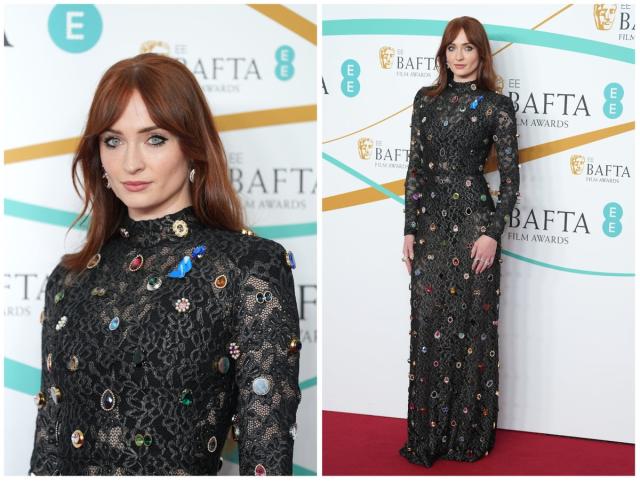 Sophie Turner Wore Louis Vuitton To The 2023 BAFTAs