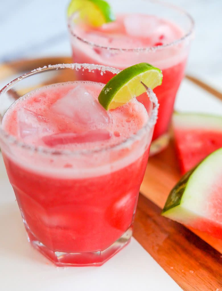 Watermelon Margarita Mocktails