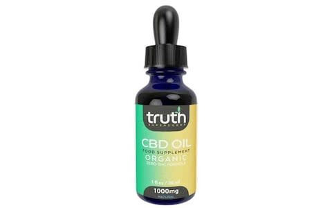 Truth Naturals 1000mg (10pc) Tinctures CBD oil 