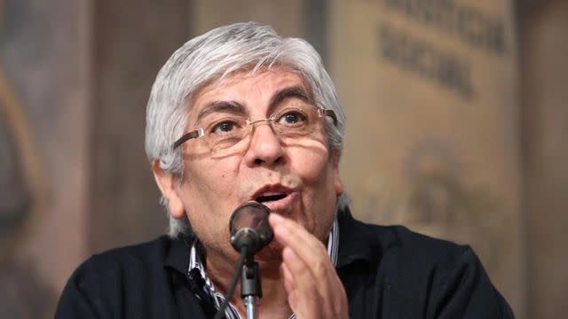 Hugo Moyano disparó un irónico 