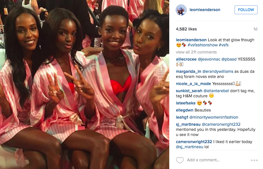 Victoria's Secret Model Calls Out Fashion's Problem With Dark-Skinned Women