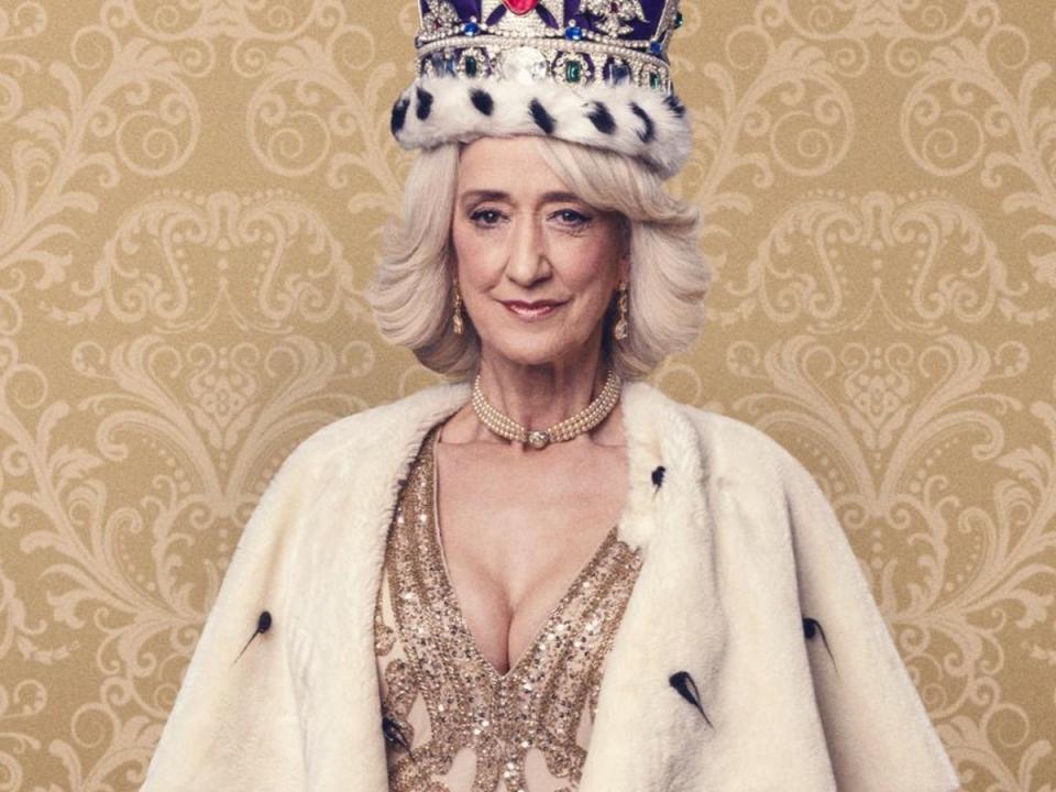 Haydn Gwynne as Queen Camilla (Channel 4)