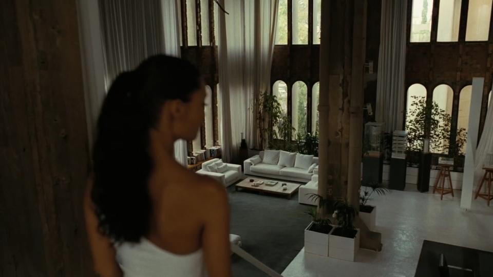 Maeve Millay (played by Thandie Newton) at La Fábrica, which the Westworld team augmented to create a more futuristic version.