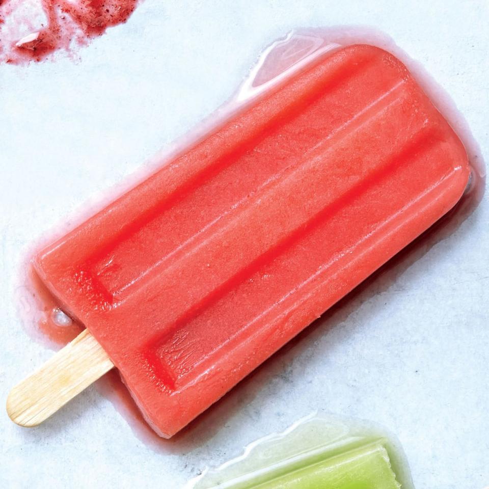 Raspberry-Melon Paletas