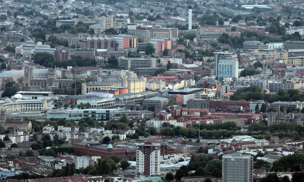 Bristol city centre. 