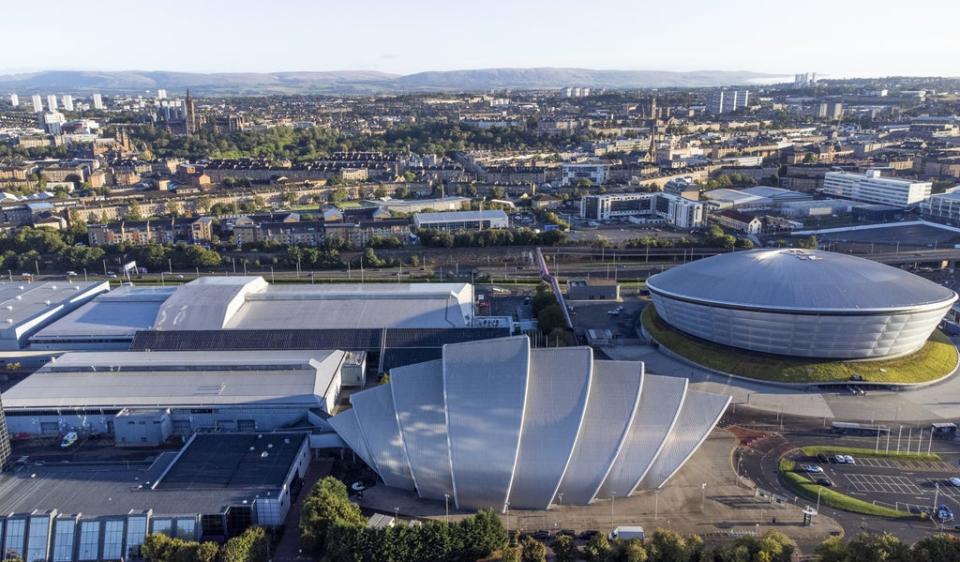 Cop26 is being hosted at the Scottish Events Campus in Glasgow (Jane Barlow/PA) (PA Wire)