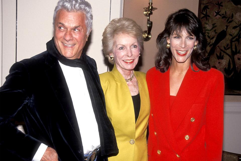 Tony Curtis, Janet Leigh and Jamie Lee Curtis