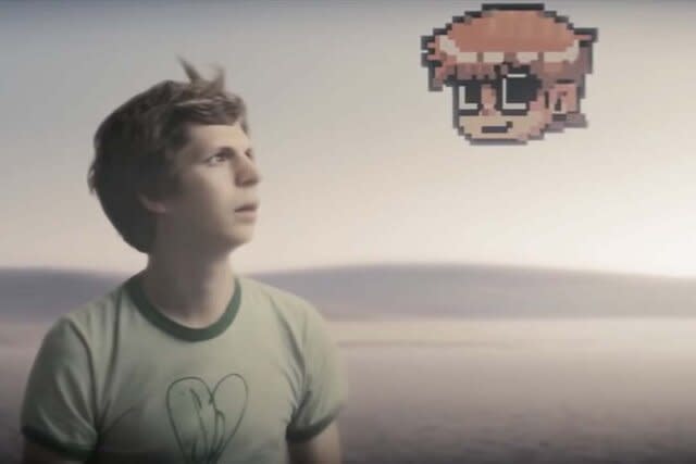 Michael Cera as Scott Pilgrim in Scott Pilgrim vs the World (2010)