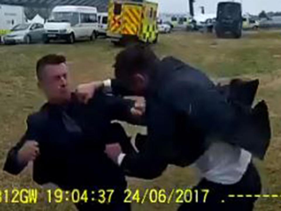 Tommy Robinson brawl: Witness to Ascot fight rejects claim former EDL leader was defending himself