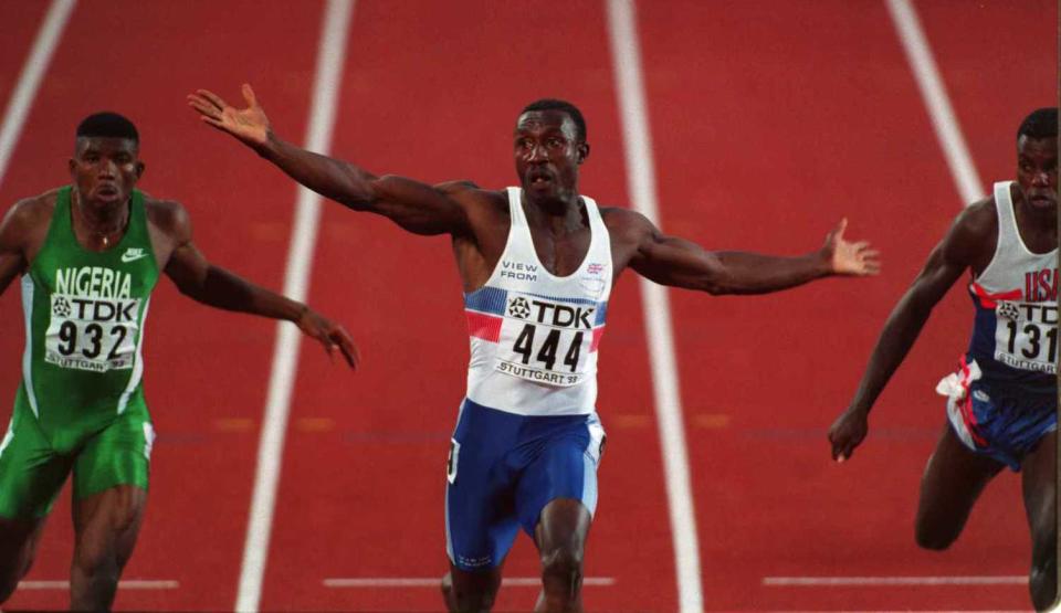 <p>Britain would lose the 4x200m indoor relay record of 1:21.11, dating back to 1991, with Linford Christie part of that team. </p>