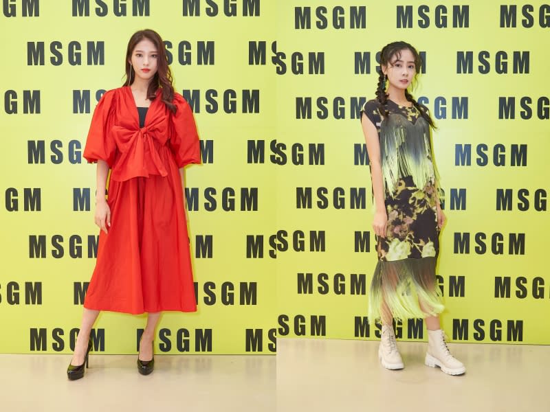 家儀、高妍妍 。（圖／ MSGM 、維恩原創提供）