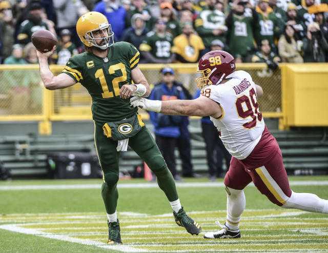 Matt Ioannidis lands with his former college coach