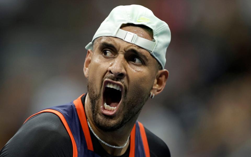 nick kyrgios vs daniil medvedev live score us open 2022 latest - Watch: Nick Kyrgios plays illegal shot before eventually ousting champion Daniil Medvedev - AP