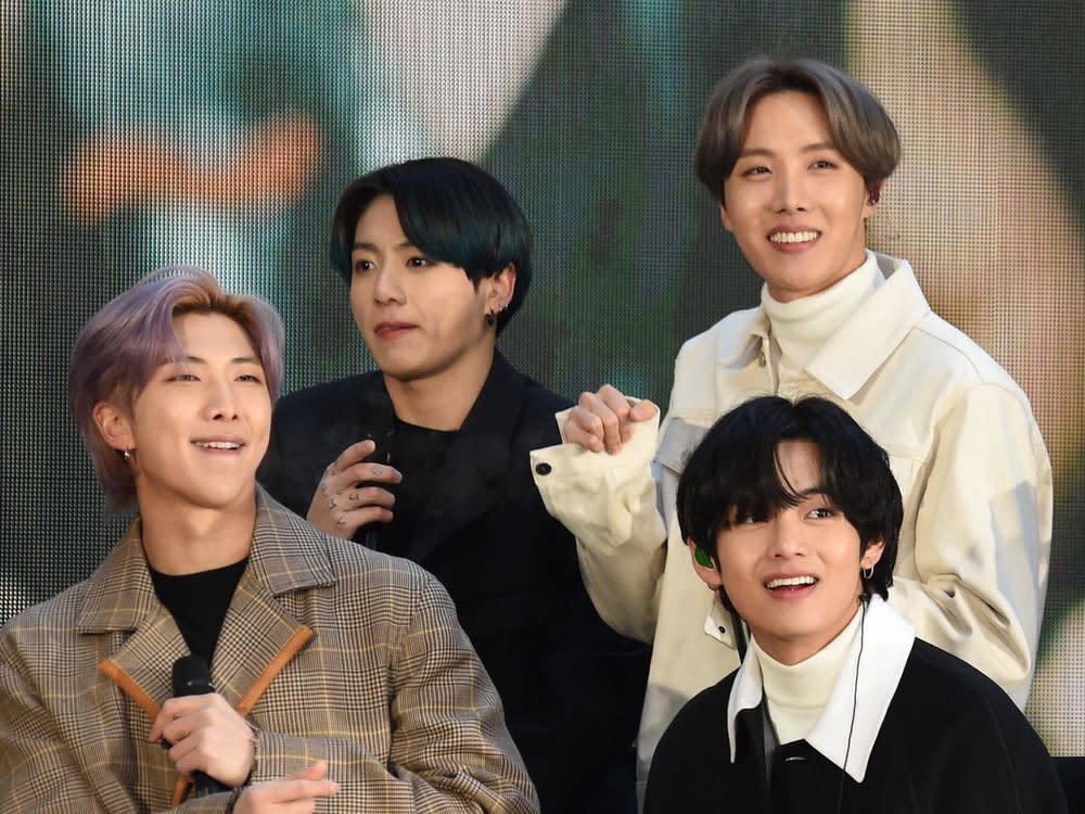 Die Boygroup BTS wird von Millionen Fans verehrt. (Bild: imago/ZUMA Press)