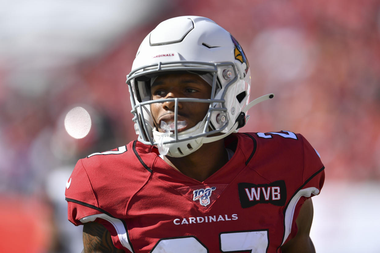 The NFL has suspended Arizona Cardinals defensive back Josh Shaw for gambling on games. (Roy K. Miller/Icon Sportswire)