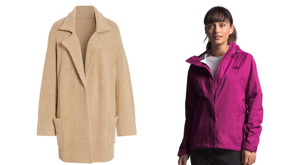 These sales extend to fashion-forward frocks to insulated, weather-proof coats.