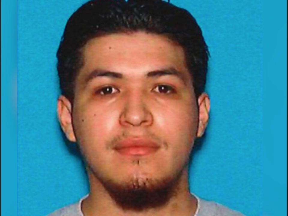 Joshua Gonzalez, partner of Lizbeth Arceo Sedano, was arrested by officers from the Watsonville Police Department on August 3 after allegedly threatening Sedano's daughter and charging a police officer. Sedano's body was found in the Santa Cruz Mountains less than 24 hours after the incident (Watsonville Police Department)