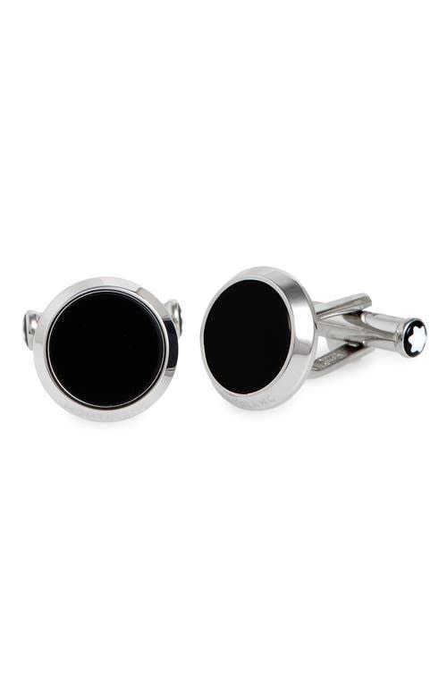 17) Onyx Cufflinks