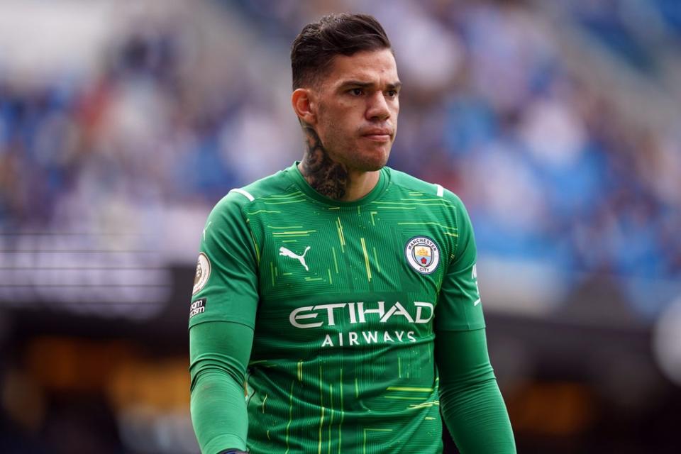 Ederson missed Manchester City’s victory over Burnley (Martin Rickett/PA) (PA Wire)