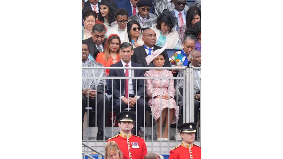 Prime Minister Rishi Sunak and wife Akshata Murty 